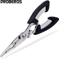 Stainless Multifunction Fishing Plier Scissor Braid Line Lure Hook Remover Fishing Tackle Tool Cutting Fish Tongs Scissors