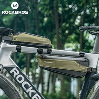ROCKBROS Bicycle Tube Bag 1.4L Large Capacity Portable Lightweight Reflective Bicycle Combo Bag Set MTB Road Bike Accessories