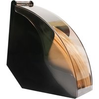 Acryl Kaffeefilter Papier Aufbewahrung halter Filter papiere Lager regal staub dicht Kaffeefilter Papier box Spender Regal