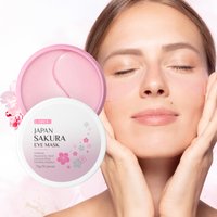 LAIKOU Japan Sakura Eye Mask 70g 50PCS Smooth Fine Lines Moisturizing Nourishing Tighten Skin Eye Care