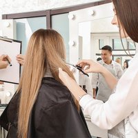 【L】Barber Hair Cutting Cover Reusable Waterproof Dyed Hair Shawl Hair Styling SalonTool Hairdressing Colored Apron Styling Cloth