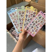 2026 New Premium 3D Puffy Anime Sticker Pack, Waterproof Epoxy Decals for Laptops, Water Bottles, Phones, Scrapbooks & Gifts
