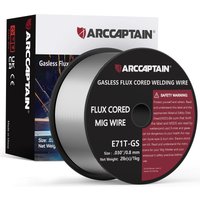 ARCCAPTAIN fil de soudage à noyau de Flux E71T-GS bobine de fil de soudage Mig sans gaz MIG/MAG soudure en acier au carbone doux 0.8 0.9mm