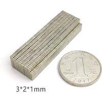 3x2x1 5X2x1 6x2x1 8x3x1 Small Block Magnets N35 3*2*1 Neodymium Magnet 5*2*1Permanent NdFeB Strong Powerful Magnetic 6*2*1 8*3*1