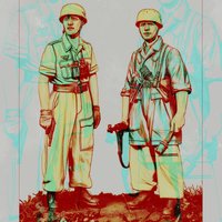 1/35 resin unpainted model kit, military theme, WWII Italian paratrooper unassembled and unpainted GK, 1457R