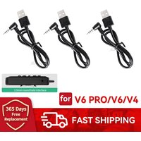 EJEAS V6 PRO 3.5mm Jack Fast Charging Cable for Vnetphone V6/V4 PRO FBIM Motorcycle Helmet Intercom Headset Accessories