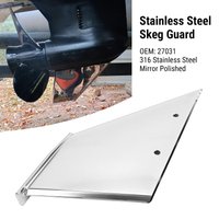 Outboard Boat Skeg Guard Protector 27031 Stainless Steel Replacement for Mercury Mercruiser Alpha I Generation II 1991-up
