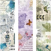 50mm*2m Vintage paper Tapes Stickers Creative Stationery DIY Scrapbooking Junk Journal Collage Hand Account Tapes
