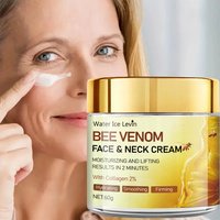 Water Ice Levin Bee Venom Face Neck Cream. 2 Minute Lift, 2% Collagen. Hydrates, Smooths, Firms, Glows. 60g.