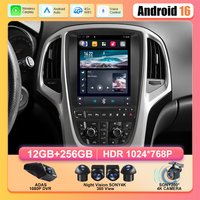 Radio samochodowe Android 16 dla Opel Astra J Vauxhall Holden Cascada 2009-2018 Ekran multimedialny Nawigacja GPS Auto Carplay ECO