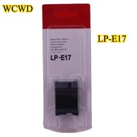 10PCS 1040mAh LP-E17 Replacement Battery for Canon EOS Cameras - High Capacity Li-ion Power Cell with Long Lasting Performance