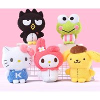 Genuine Sanrio Character Hello Kitty Cinnamorol Plush Toys Soft Stuffed Animals Christmas Birthday Christmas Gifts