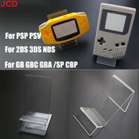 JDC 1pcs JCD For Game boy GB GBC GBA GBP PSP NDS 3DS 2DS PSV Ps vita Game Console Exhibition Bracket Acrylic Display Stand