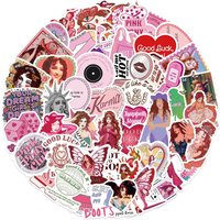 52PCS American Female Pop Singer Chappell Roan Graffiti Stickers for Bicycle Hand Account Pencil Case Decals
