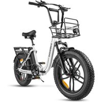 AliExpress NONE samebike C05 PRO 500W City ebike removable Battery Adult electric bike 36v13Ah 20 inches fat tire E-Mountain bike