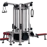 YTYIN Commercial 4 Station Multi Gym Machine Multi Functional Strength Training System OEM ODM Heavy Duty Steel Frame
