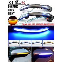 No Errors Light Mirror Indicator Sequential For VW Volkswagen Golf 8 GTI R GTE GTD MK8 Dynamic Blinker LED Turn Signal