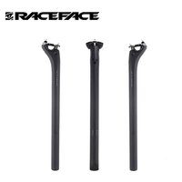 NEXT-Matte Black Carbon Seatpost for Mountain Bike, Race Face, Bicycle Seat Tube, MTB Road, 27.2, 31.6x350, 400mm, 20mm