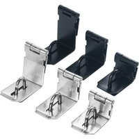 Stainless Steel 90 Degree Lock Catch 90 Degrees Burglar-proof Door Latches Lock Household Hardware Padlock Clasp Windows Door