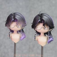 Genshin Impact Pantalone Regrator Anime Game Cosplay Handmade OB11 OB22 Hair Plate Paint Detachable Toy Model Mascot Fans Gift