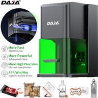 DAJA C1 Ultra Laser Engraver Galvanometer-based More Fast Power Mini For Stainless Steel Wood Painted Metal Glass Acrylic Paper