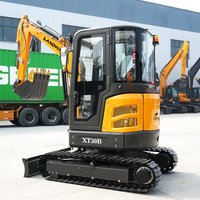 Factory Shipping 3 Ton Good Quality Mini Excavator Wholesale Customized 1.8 Ton EPA Euro 5 Small Multifunctional Digger For Sale