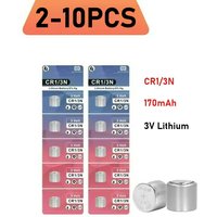 CR1/3N 3V Lithium Battery 170mAh - Replace DL-1/3N / CR-1/3N / CR13N - for Canon M6 M7 Camera, Dog Bark Collar, Laser Sight