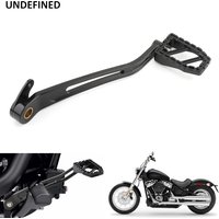 Motorcycle Black Brake Arm Lever Peg Pedal for Harley Softail Street Fat Bob Sport Glide Fat Boy Low Rider Slim FL FXBB FXBBS