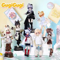 Original Mirai Dolls Boxed Furry Series 1/8 Actionfigur BJD Blind Box Anime-Charakterpuppe Modell Schreibtisch-Dekoration Sammlerstück Geschenk