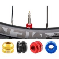 AliExpress MUQZI 1 Pair Bike Vacuum Tire Presta Valve Nuts & Caps, Safe MTB Bicycle Inner Tube Valve Protector Caps