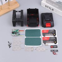 【C】15X18650 Li-ion Battery Case BMS PCBA Protection Circuit Board Box Shell For Lithium Battery 21V Housings DC Input Socket