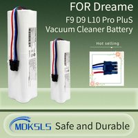 Original Battery for Dreame Robot Vacuum Mop Cleaner L10s Ultra L10 L10S ULTR 12800mAh Lithium-ion Pack 4INR19/66-2