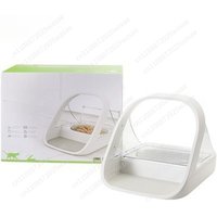 smart chip recognition induction multi-cat automatic feeder wet food preservation pet cat bowl insect control gift chip
