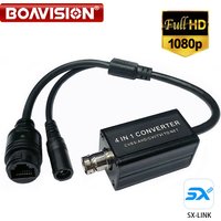 AHD/TVI/CVI /CVBS Signal Source Analog to IP Camera Converter 2MP 1080P Full HD, ONVIF Protocol, RJ45 Output For NVR Systems
