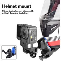 Helmet Magnetic Chin Mount for GoPro DJI Action 3/4/5/6 Action Cameras First-Person Fixed Shooting Motorcycle Riding Accessories
