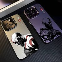 G-God Of Game W-War Phone Case For IPhone 17 16 15 14 13 12 11 Pro Max Air Multicolor Matte Laser Aurora Funda