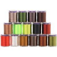 250 Yards 75D High Tensile Fly Tying Thread Smooth Lightly Waxed Nylon Thread Nymph Dry Wet Trout Fish Lures Fly Tying Material