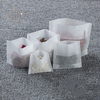 Hot 100Pcs Non-woven Disposable Empty Teabag Filter Herb Tea Infuser Strainer Supply