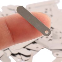 Durable for Sub C 14500 18650 for Rechargeable Battery DIY Nickel Plated Solder Tab Conductive Sheet Connecting Tab