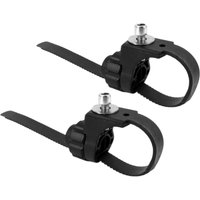 2pcs Bike Fork Clamp Fork Mounting Bracket Adapter Ring Rack adjustable Sports Cycling Parts Front Rear Mud Guard Flap