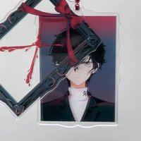 Amamiya Ren Women Anime Keychain Men PERSONA Key Chain Bags Keyring Car Bilayer Pendant Kids Friends Gift Creative Cosplay Toy