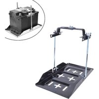 28cm 34cm Universal Battery Tray Bracket Kit 27cm Car Fixed Battery Holder Hold Down Bolts Clamp Bracket for SUV Marine Boats