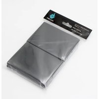 100PCS 66x91mm Matte Black Standard Size Card Sleeves TCG Trading Cards Protector Tarot Shield Board Games Magical Cover PKM
