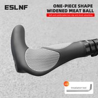 Bike Handlebar Grips for Comfort Ergonomic Style to Lessen Hand Tiredness & Enhance Control Perfect Bicycle Accessory