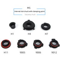 Car LED Headlight Bulb Base Adapter Socket Holder H1 H4 H7 H11 9005 9006 9012 High Temperature Resistance Automobile Lamp Chuck