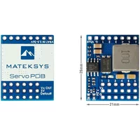 MATEK SERVO PDB with BEC 5.5-36V TO 5-8.2V BEC Voltage Power Module 5V/6V/ 7.2V/8.2V Servo Distribution Board For FPV RC Drone