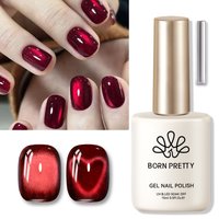 BORN PRETTY Red Wishing Apple Gel Nail Polish 15ml Spider Lily Only Green Varnish Shine Soak Of UV LED Nail At Salon DIY Home
