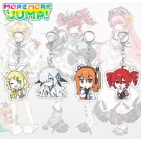 Project SEKAI MORE MORE JUMP Acrylic Keychain Pendant Decor Accessory Girl Anime Bag Charm Rin Rei ADO TetKeyring Birthday Gift
