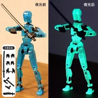 New Hot T13 Multi-Jointed Movable Shapeshift Robot 3D Printed Mannequin Lucky Robot Action Figures