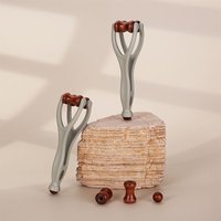 Finger Massage Wood Roller Portable Hand Tool For Acupressure Joint Relief Stress Relaxation